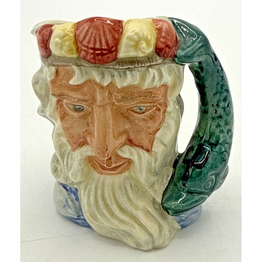 Vintage Royal Doulton NEPTUNE Character Toby Jugs of Williamsburg #D6552